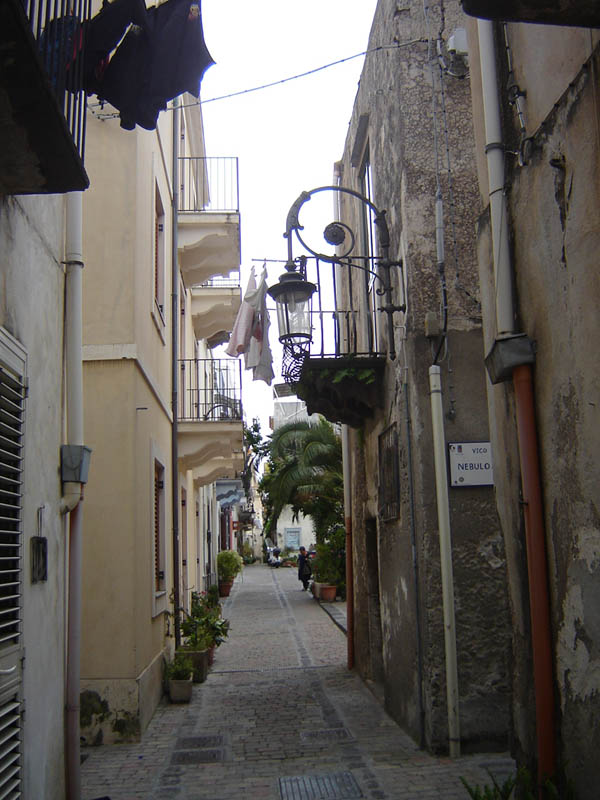 Lipari, nei vicoli