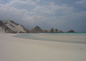 Socotra, spiaggia di Qalansia