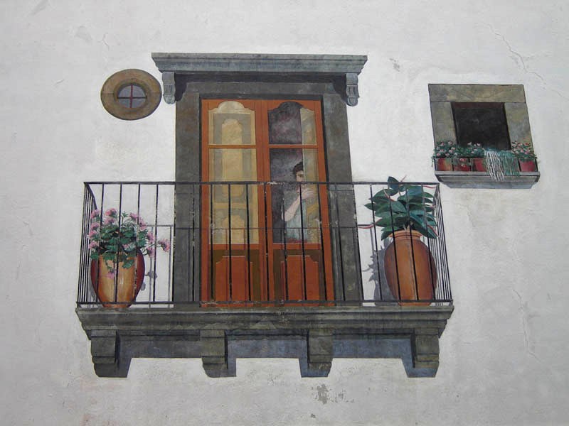 Lipari, sguardi dal balcone